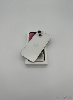 iPhone 14 128GB Starlight KOMPLET (100% Batéria) + DARČEK