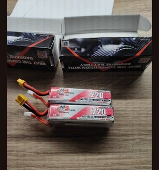 Batérie 4s, 720mah