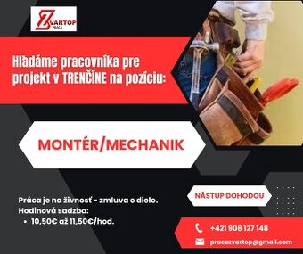Montér / mechanik