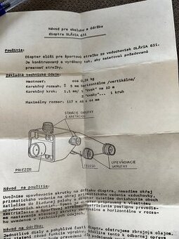 Dioter na vzduchovku, malorazku.