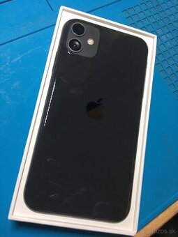 Apple iPhone 11 64GB black 100% batéria