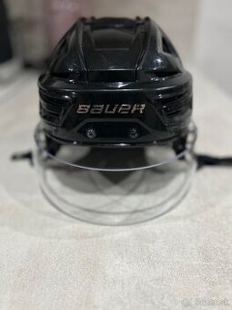 ✅ PROFI PRILBA BAUER - RE- AKT 155 - veľkosť M - BLACK ✅
