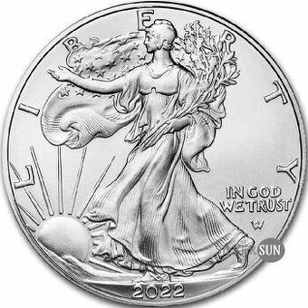 American eagle 2022 | Strieborné investičné mince