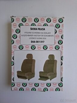 NOVÉ - Škoda Felicia - výsuvná schránka na doklady