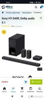 Predám Sony HT-S40R