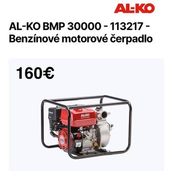 Čerpadlo motorové AL-KO BMP 30000