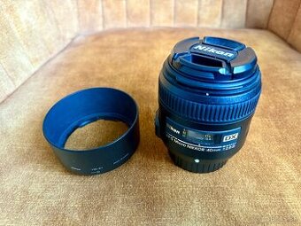 Objektív Nikon AF-S DX Micro NIKKOR 40mm f/2.8G