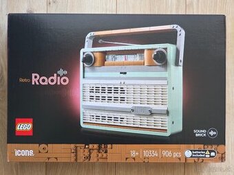 Lego Icons 10334 Retro rádio (Retro Radio)