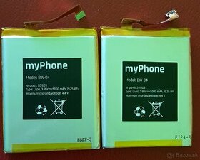 Nové batérie myPhone BW-04