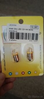 Autožiarovka BA9s LED