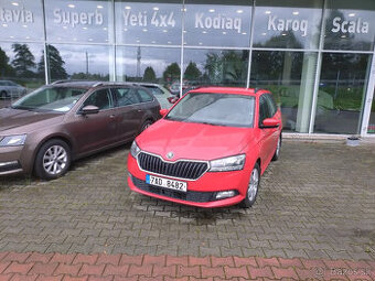 Škoda Fabia 3 combi 1.0 TSI 70 kW. Koupeno v ČR.