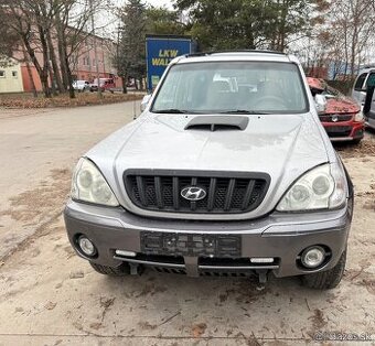 Rozpredam HYUNDAI TERRACAN 2.9 CRDI J3 2002 4x4