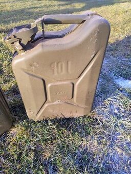 Kovový kanister 10l a 20l