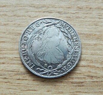 Predám 20 grajciar 1776 B/S.K.P.D.  Mária Terézia