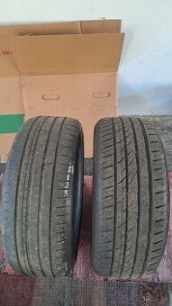 Predám 2ks letné pneu rozmer 215 55 r17