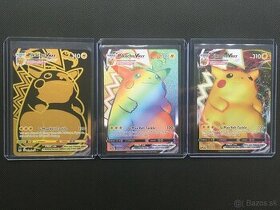 Pikachu VMAX Rainbow, Gold, Rare