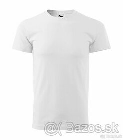 Biele bavlnené tričko - 1