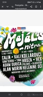 Vstupenka Majales Nitra