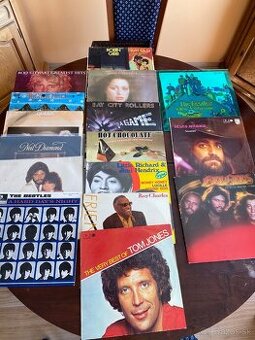 Výber zahraničnej hudby - lp platne