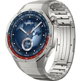 Kúpim hodinky Huawei watch GT5 Pro Titanium silver 46mm