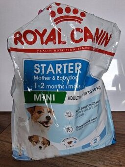 Krmivo pre šteniatka a sučky do 10 kd, Royal Canin STARTER
