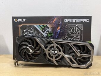 Predám grafickú kartu Palit GamingPro GeForce RTX 3070 Ti