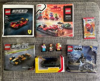 Lego polybag Ferrari, Mclaren, Batman, 27. séria, Bburago