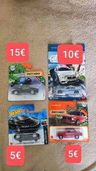 Predám Matchbox a Hot Wheels BMW.