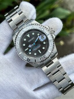 Seiko Mod Yacht-Master Rhodium