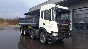 Třístranný sklápěč SCANIA R450A 8x4 HZ - 1
