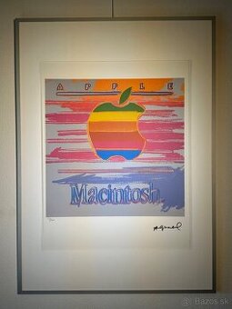 Andy Warhol " Apple" Limitovaná edícia_Certifikát