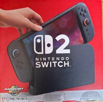 Predám novú hernú konzolu NINTENDO SWITCH2+MÁRIO