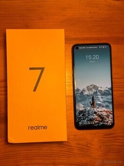 Predám Realme 7 – 8GB RAM / 128GB úložisko – Mist Blue