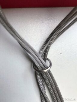 Elegantný strieborný náhrdelník – nový, darčekové bal