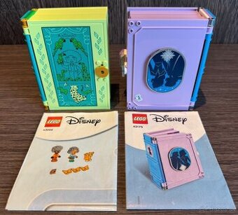 Lego Disney knihy 43200 a 43175