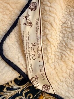 Súprava merino a pérove paplony