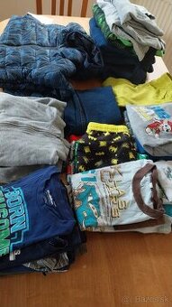 Chlapčenské oblečenie mix 128cm