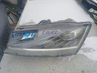 Fabia 3 leve přední světlo , utopené