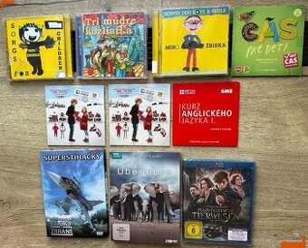 CD a DVD pre deti