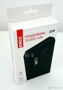 Powerbank EMOS Alpha2 20, 20000 mAh, 10 W (B0527B) ČIERNA