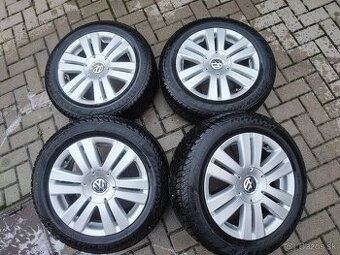 Predám celoročné obutie na vw 205/55R16 rozteč 5x112R16