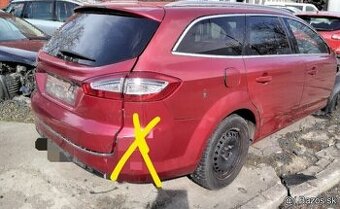 FORD MONDEO 2.0 TDCI MK4 2014 PREDáM PIATE DVERE KOMBI, DVER