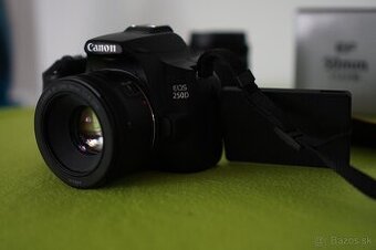 Canon EOS 250D + 18–55mm IS STM + 50mm f/1.8 STM | TOP stav