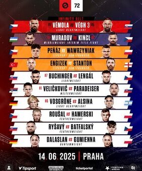 OKTAGON 72 PRAHA VEMOLA VS VEGH 3
