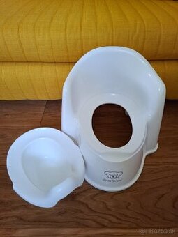 Nočník kresielko BabyBjörn White/Grey