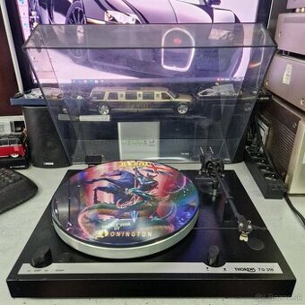 THORENS TD-318...Auto Stop , prenoska Shure...
