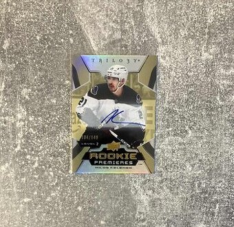 Hokejové podpísané auto karty NHL hráčov
