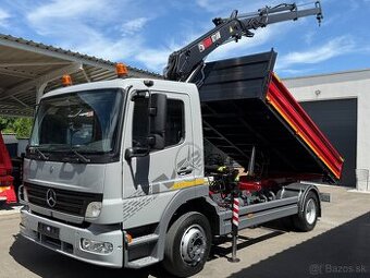 MERCEDES-BENZ ATEGO 1218 SKLÁPAČ TROJSTR. HYDRAULICKÁ RUKA