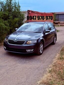 Rozpredam Škoda Octavia 3 1.6 TDi 81kw kombi šedá . Kod farb
