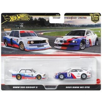 Hot Wheels BMW 320 a M3 GTR 2-pack